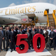 Illustration for article titled Emirates Now Has 50 Of The Worlds Largest Plane